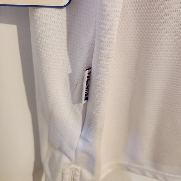 Russell Athletic Black and White Polo Shirt Classic Design XXL - Picture 6 of 9